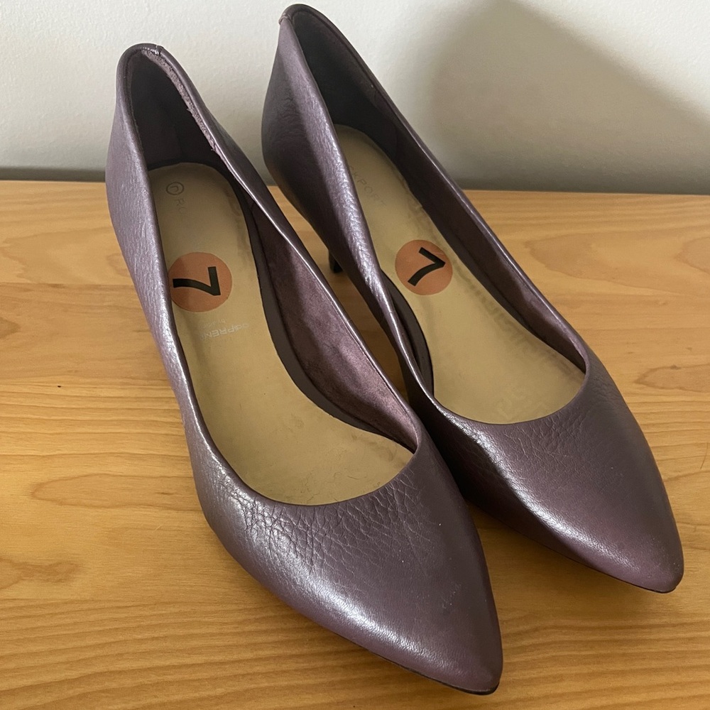Rockport leather pumps heels, 7